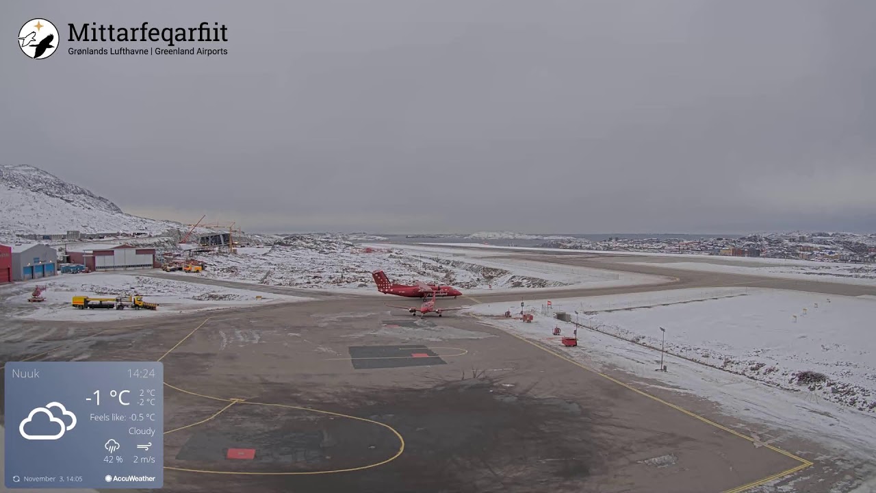 Nuuk Airport South 2022-11-09 07:14