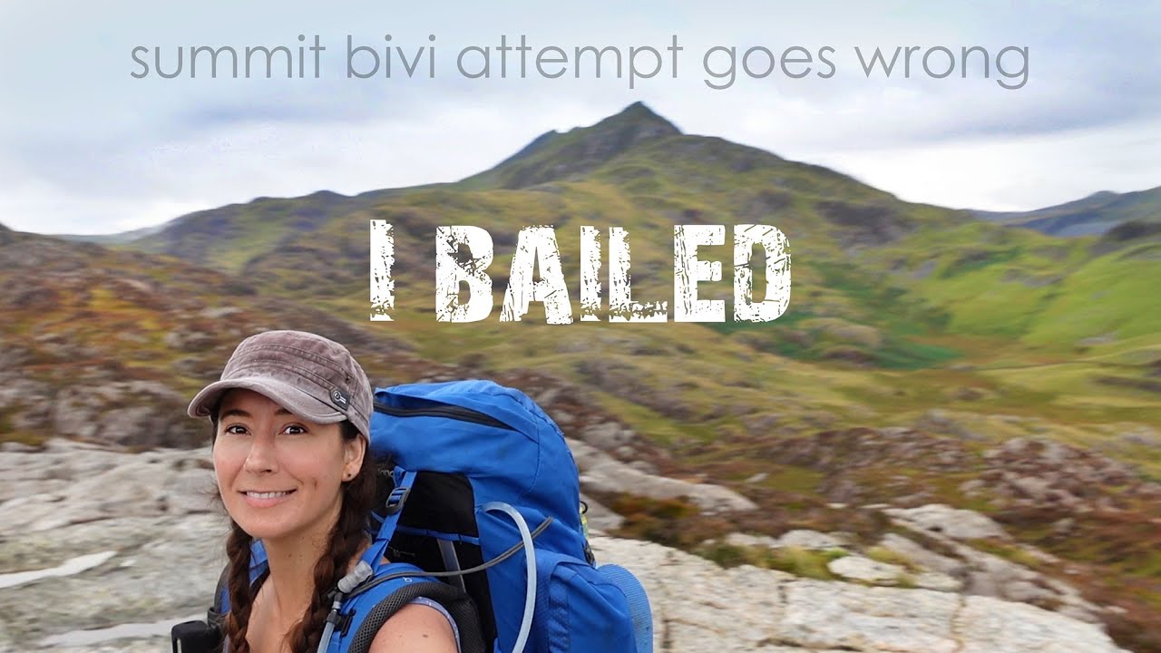 I BAILED! | This Trip Went Wrong! - Cnicht Part 2 | + THANK YOU For 1 Year On Youtube :D